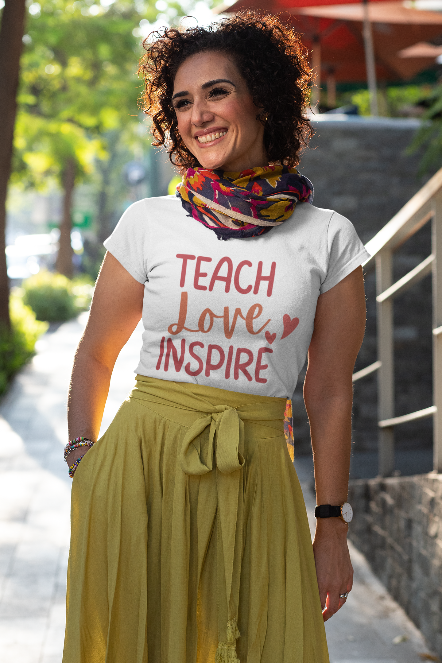 t-shirt-mockup-featuring-a-joyful-middle-aged-woman-walking-down-the-street-31624