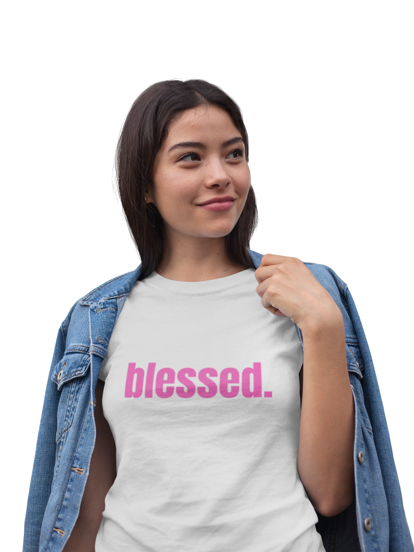 transparent-t-shirt-mockup-of-a-happy-young-woman-wearing-denim-a17466